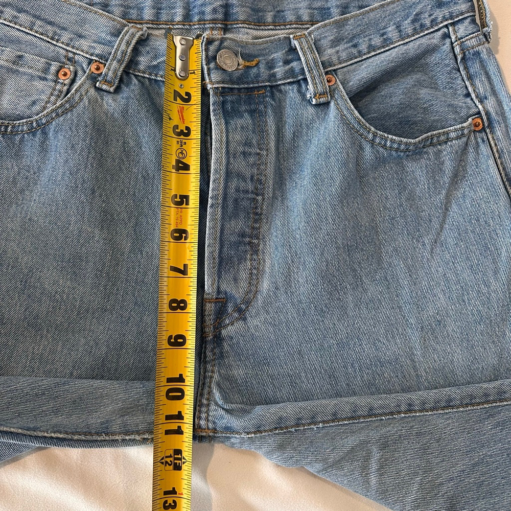 Levi’s 501 Button Fly Jeans | Straight Leg | W34 L34 - Picture 7 of 10